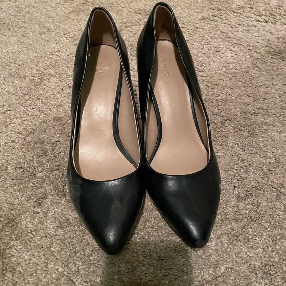 Black heels